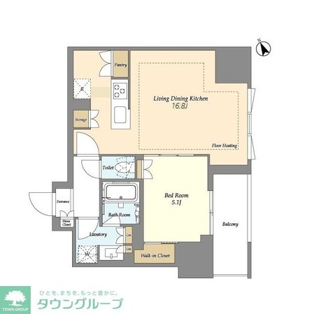 オアーゼ日暮里レジデンスの物件間取画像